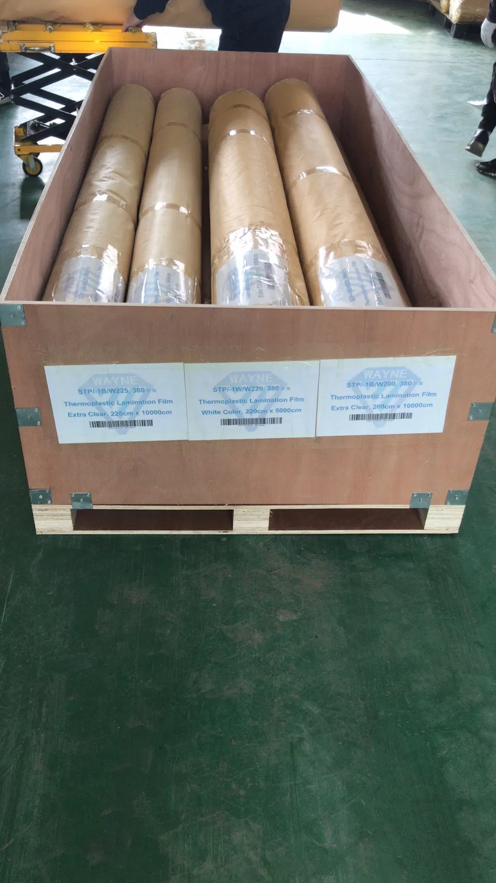 0.38mm Black Color EVA Film Lamination Interlayer for Outdoor Glass Application
