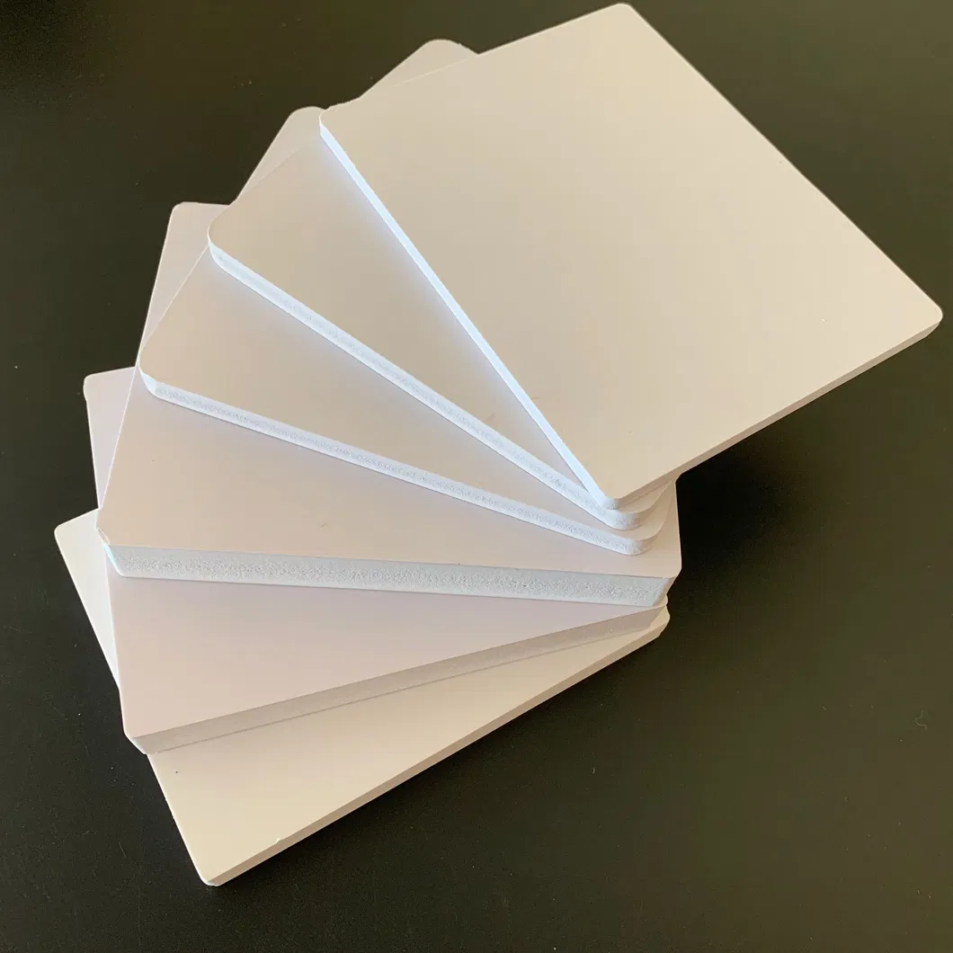 1-20mm 4X8 PVC Board Used for Furniture and Advertising 1220X2440mm