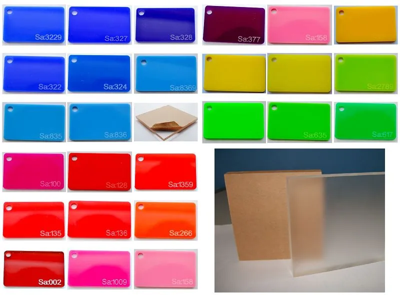 100% New Virgin Material Clear PMMA Perspex Sheet