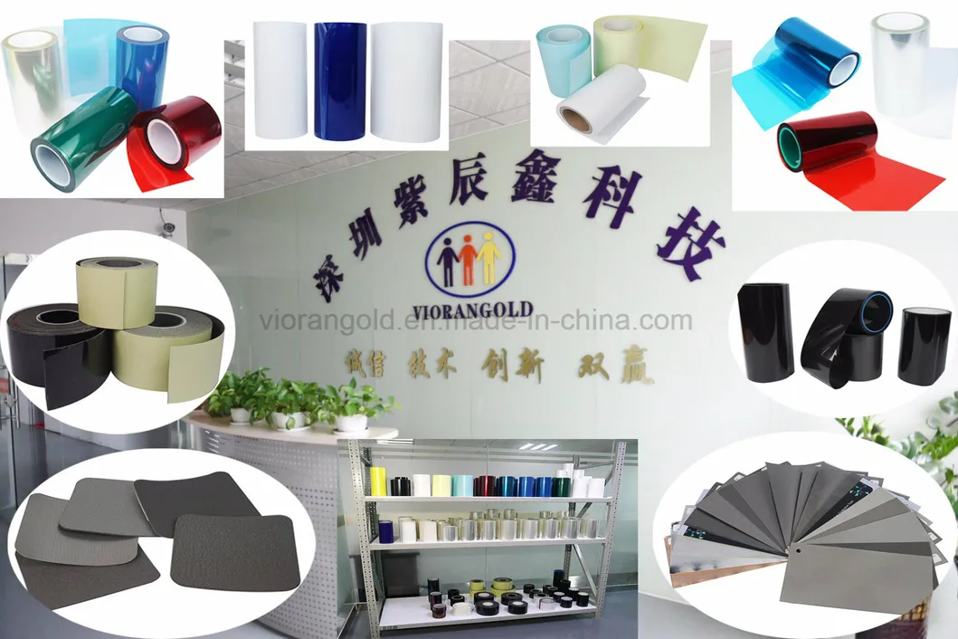 25um/36um/50um/75um/100um/125um Blue Pet Release Liner for Tape Backing