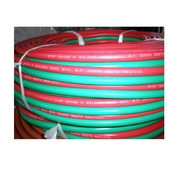 3/16′′ Rubber Dual Welding Hose for Oxygen / Acetylene