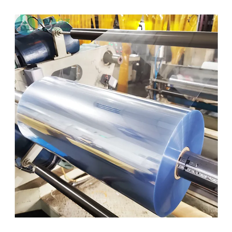 300 Micron Rigid Transparent PVC Sheet Roll for Vacuum Forming Egg Tray