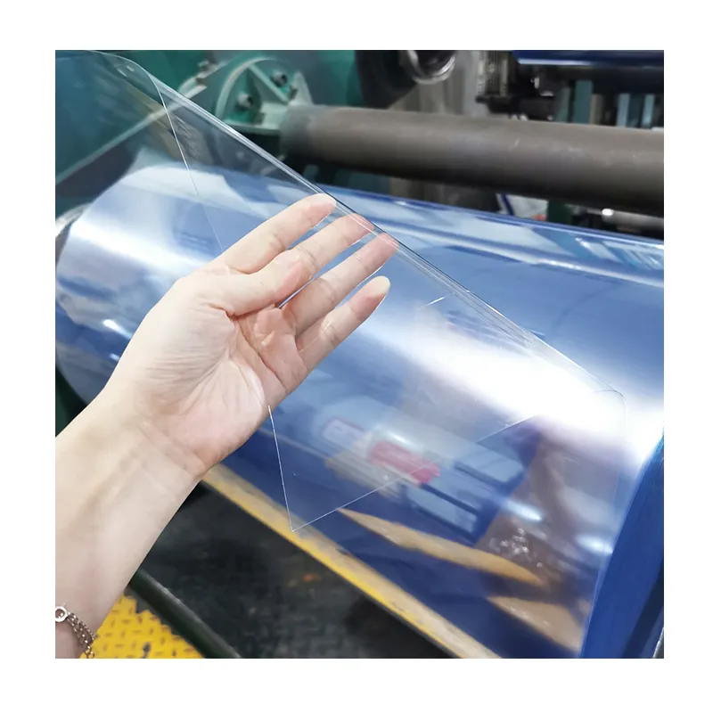 300 Micron Rigid Transparent PVC Sheet Roll for Vacuum Forming Egg Tray