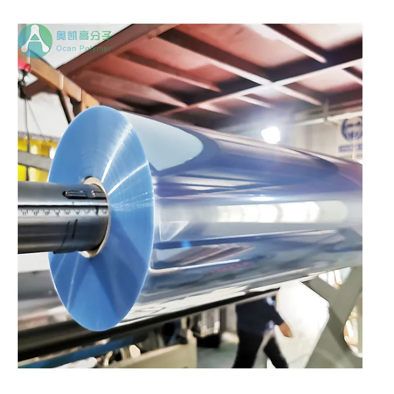 300 Micron Rigid Transparent PVC Sheet Roll for Vacuum Forming Egg Tray