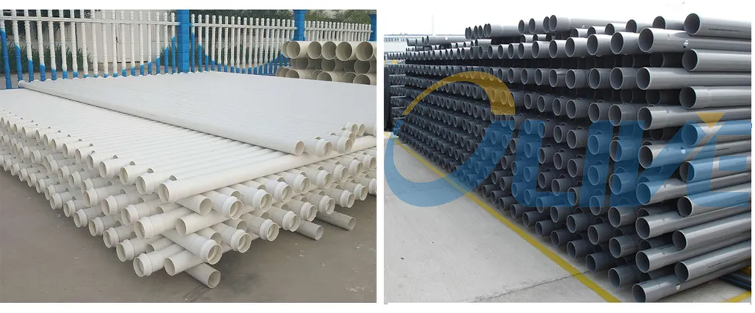 ASTM D2241 Pn10 Pn20 SDR9 20mm DN 630 UPVC Pipe Flexible Tube Water Supply PVC Plastic Pipe