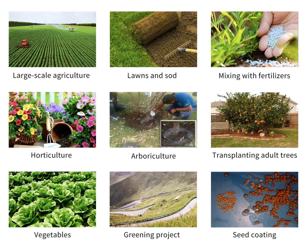 Biodegradable Water Saving Gel for Plants