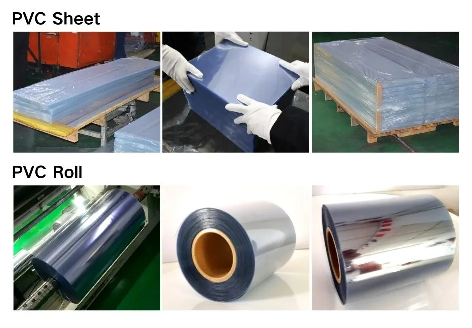 China Factory Offset Printable Rigid Opaque White PVC Sheet