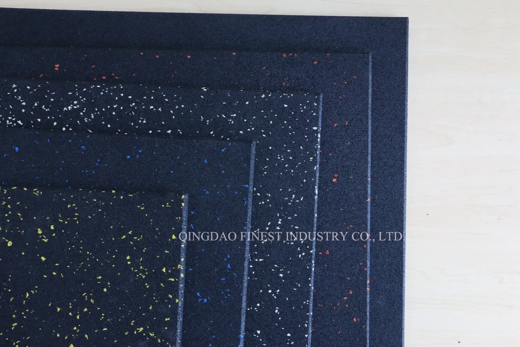 China Manufacture Crossfit Gym Rubber Flooring Mat, Rubbr Floor Mat, Rubber Tiles Mat, Rubber Gym Flooring