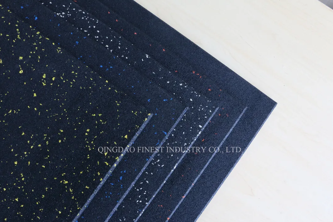 China Manufacture Crossfit Gym Rubber Flooring Mat, Rubbr Floor Mat, Rubber Tiles Mat, Rubber Gym Flooring
