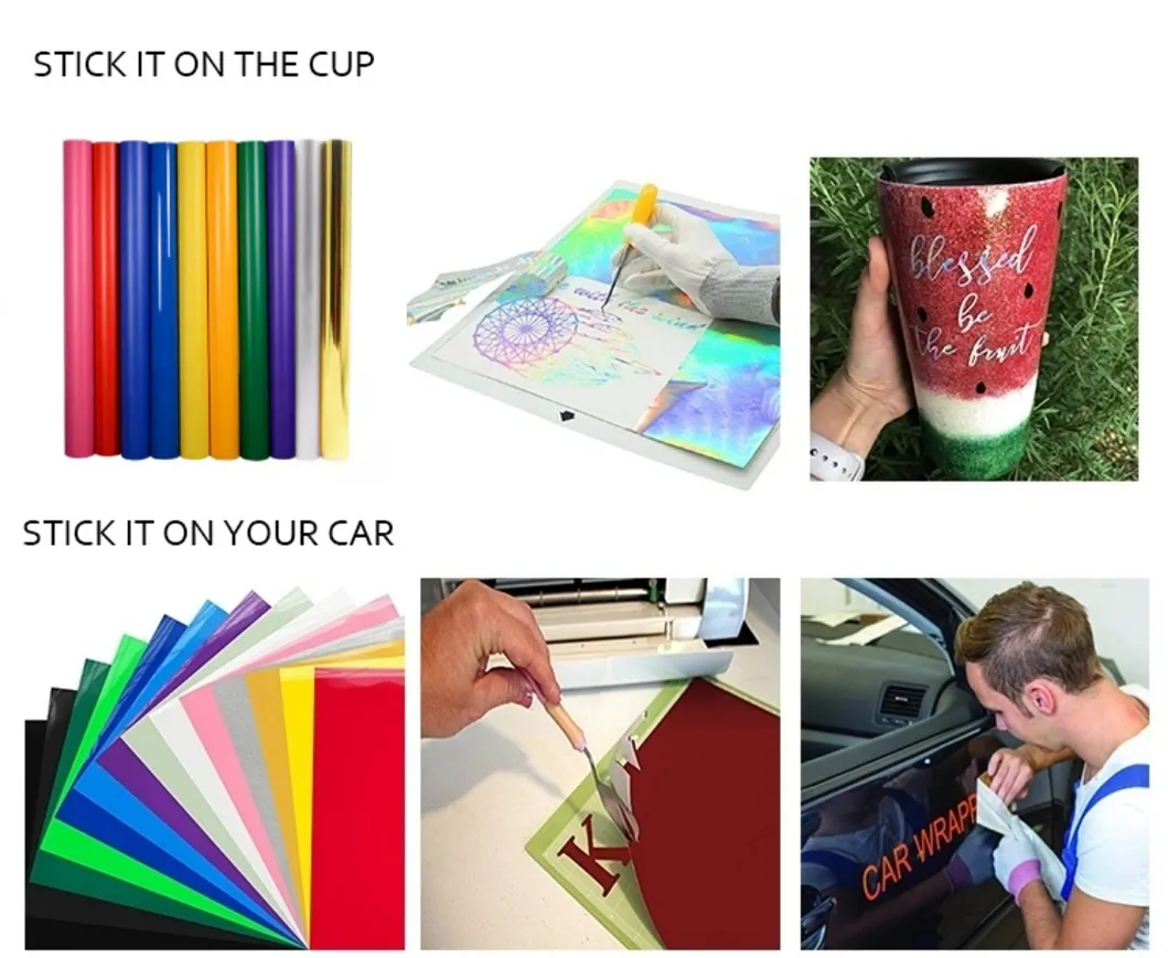 Color Cutting Stickers for Cricut Machine