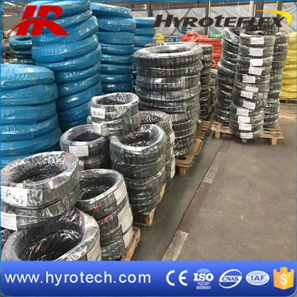 Concoluted PTFE Hose/Hydraulic Hose SAE 100r14/Rubber Hose