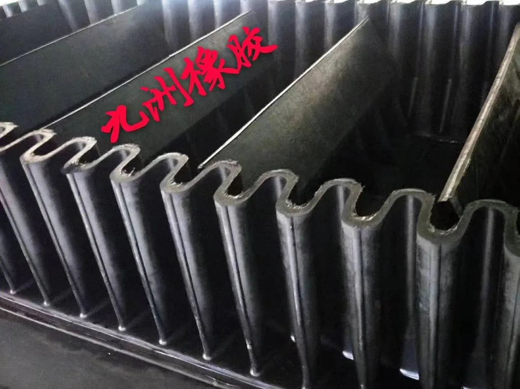 Corrugated Sidewall Rubber Conveyor Belting