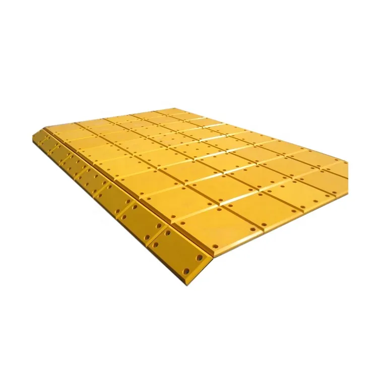 Curved UHMWPE Panels UHMW PE Fender Pad 24 Inch X 6 Inch X 2inch Plastic Panel