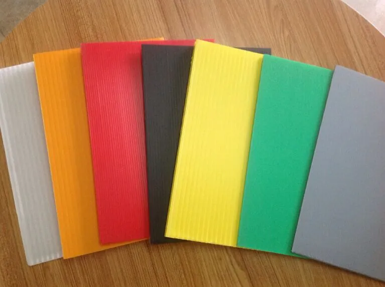 Customizable PP Corrugated Plastic Sheet PP Hollow Sheet Corrugated Board Used for Packaging or Advertising Factory Price Made in China