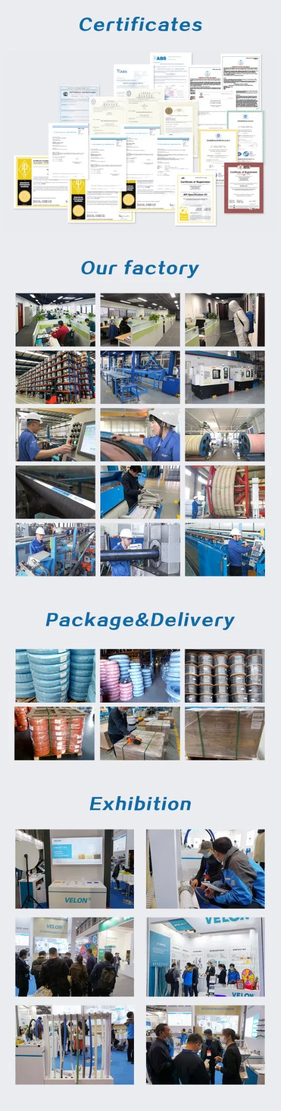 Electric Furnace Non Conductive Hose for Water Textile Fabric Pressure Hose