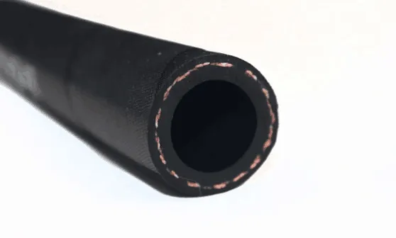 En854 SAE100 R3 1/2 Fibre Braiding Hydraulic Rubber Hose