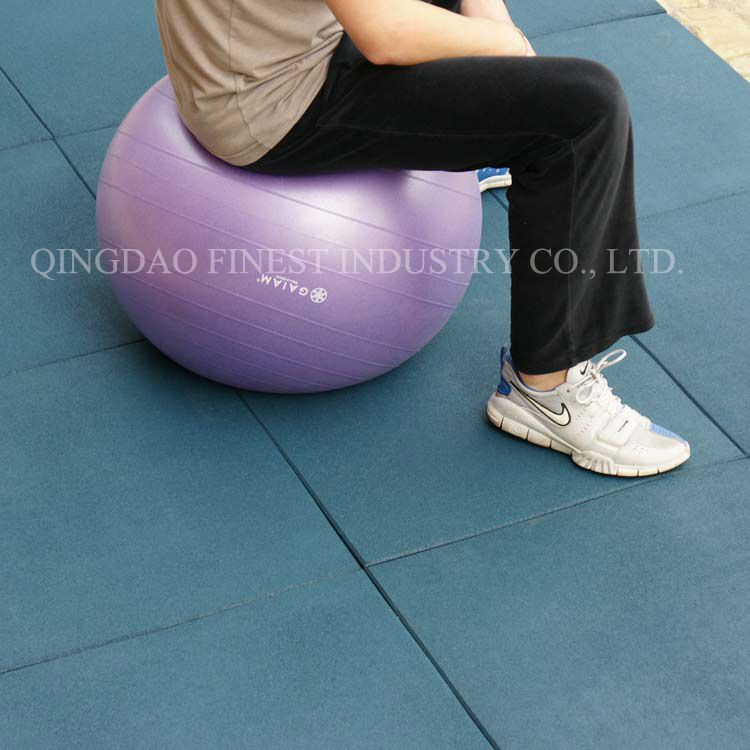 Fire Resistant Home Gym Rubber Mat Home Flooring Home Rubber Tile Gym Rubber Tile