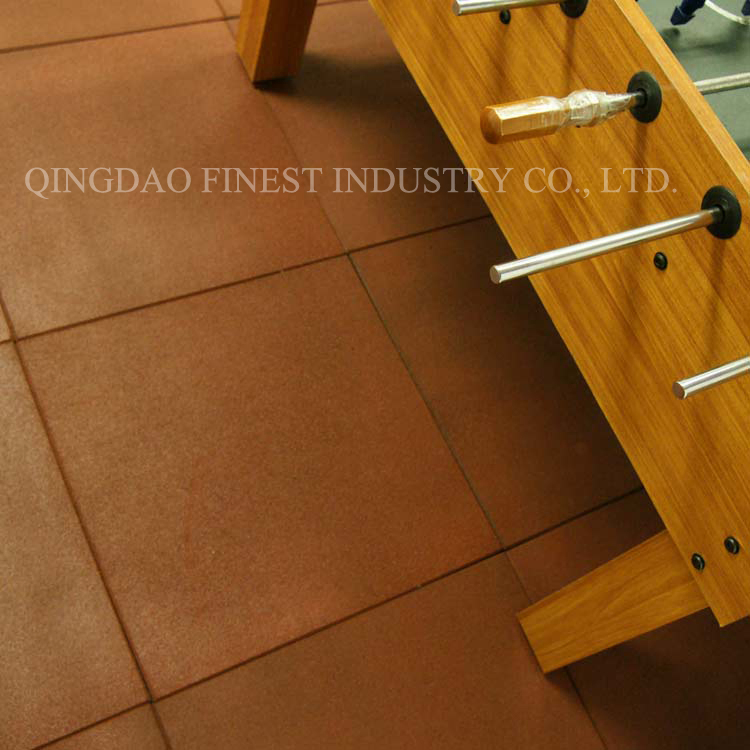 Fire Resistant Home Gym Rubber Mat Home Flooring Home Rubber Tile Gym Rubber Tile