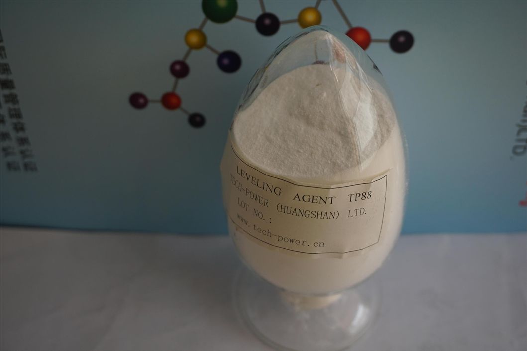 Flowing Agent Tp88 for Ep Pes/Ep Hybrid Pes/Tgic Pes/Primid and PU Powder Coatings