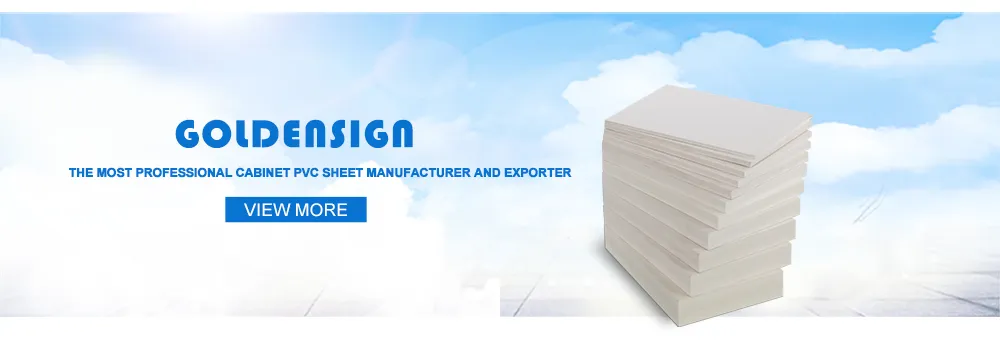 High Density Fireproof Rigid PVC Foam Boardfor Cabinets