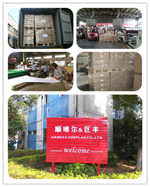 High Quality White HIPS Plastics Sheet Material for Advertise Signboard