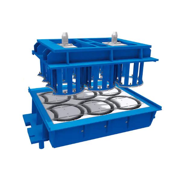 Concrete paving block molds