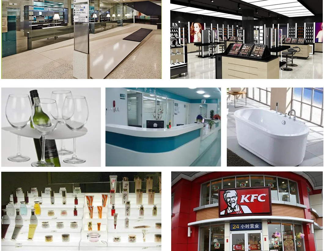 Jinbao 100% New Lucite Material 16mm Clear Acrylic Cutting Boards 1220*2440mm 2050X3050mm Clear Acrylic Sheet