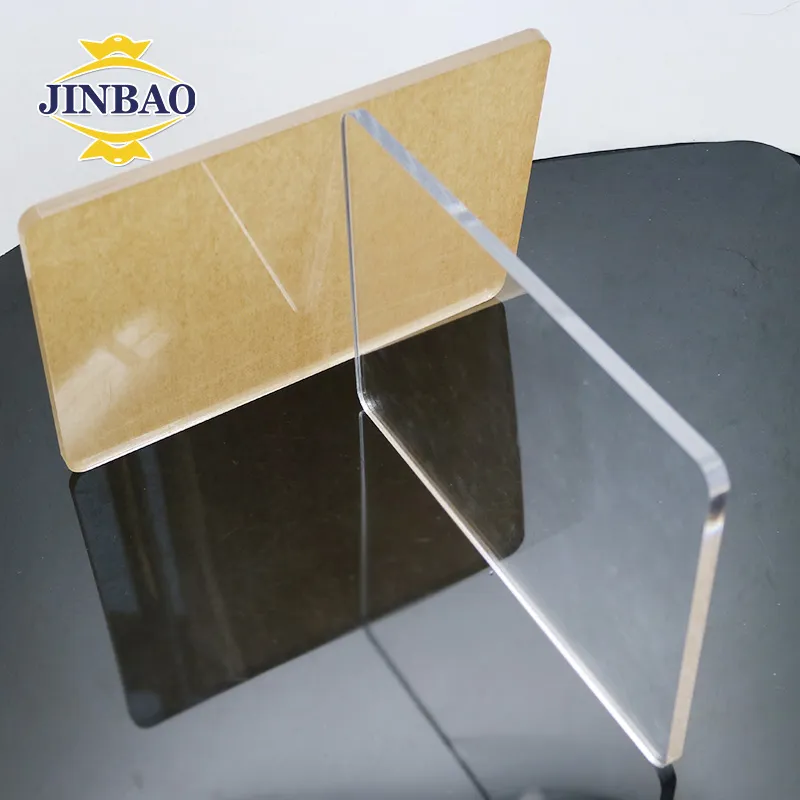 Jinbao 1250*1850mm Pure Different Thickness PMMA Plexi Glass Transparent Perspex Extruded Clear Cast Acrylic Sheet