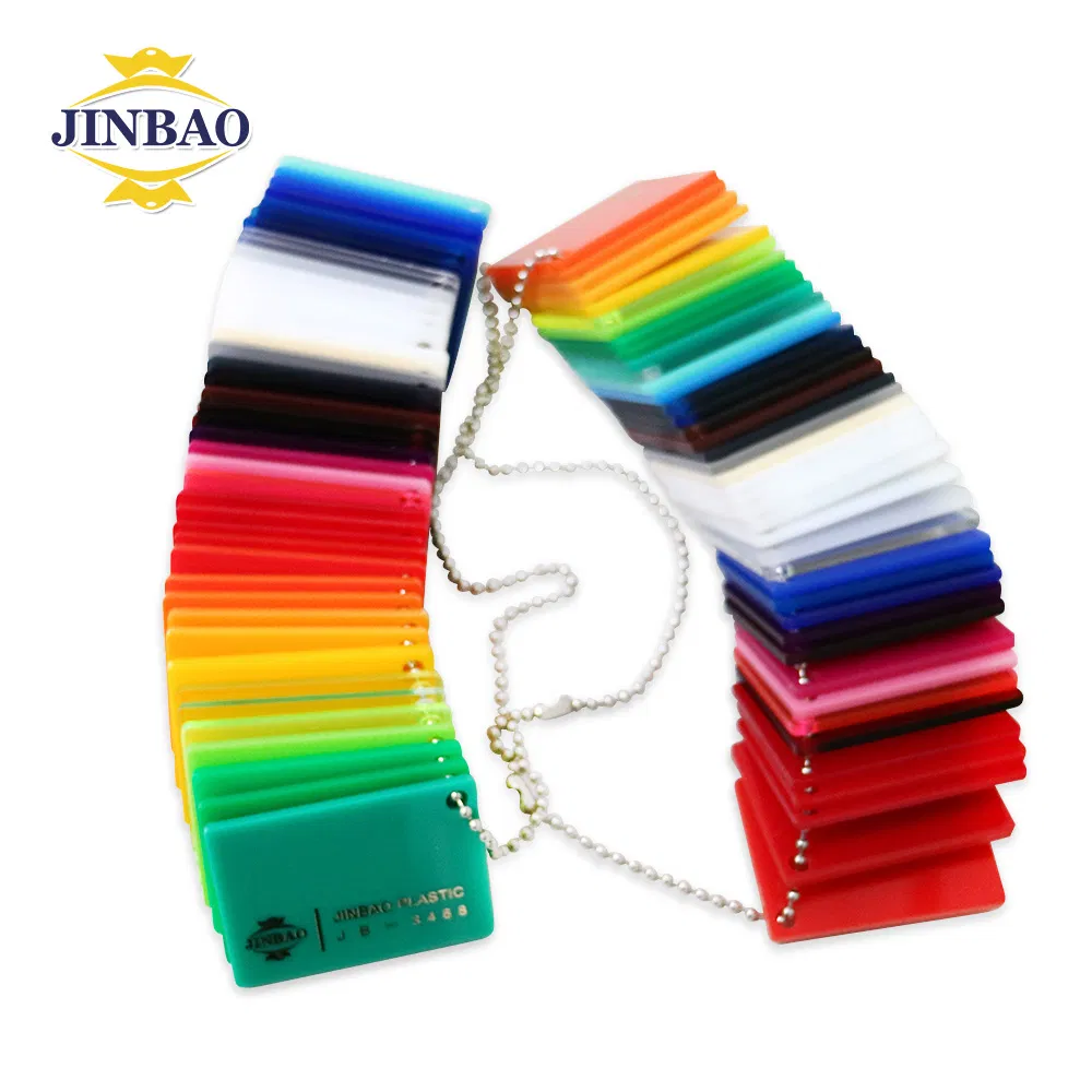 Jinbao 1250*1850mm Pure Different Thickness PMMA Plexi Glass Transparent Perspex Extruded Clear Cast Acrylic Sheet