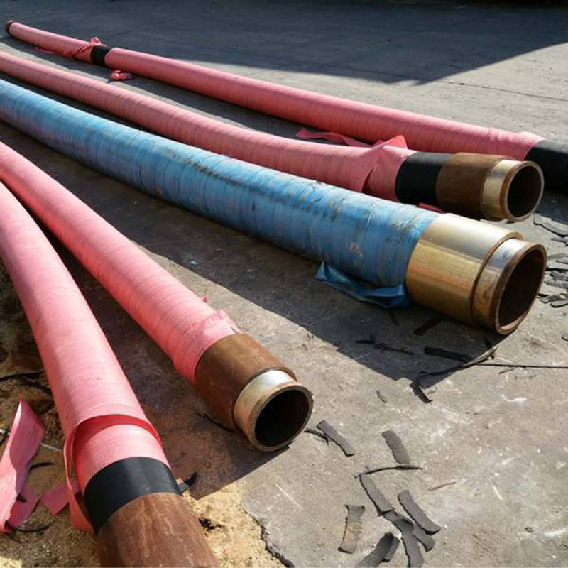 Large Caliber Dredging Suction and Discharge Rubber Hose with Flange