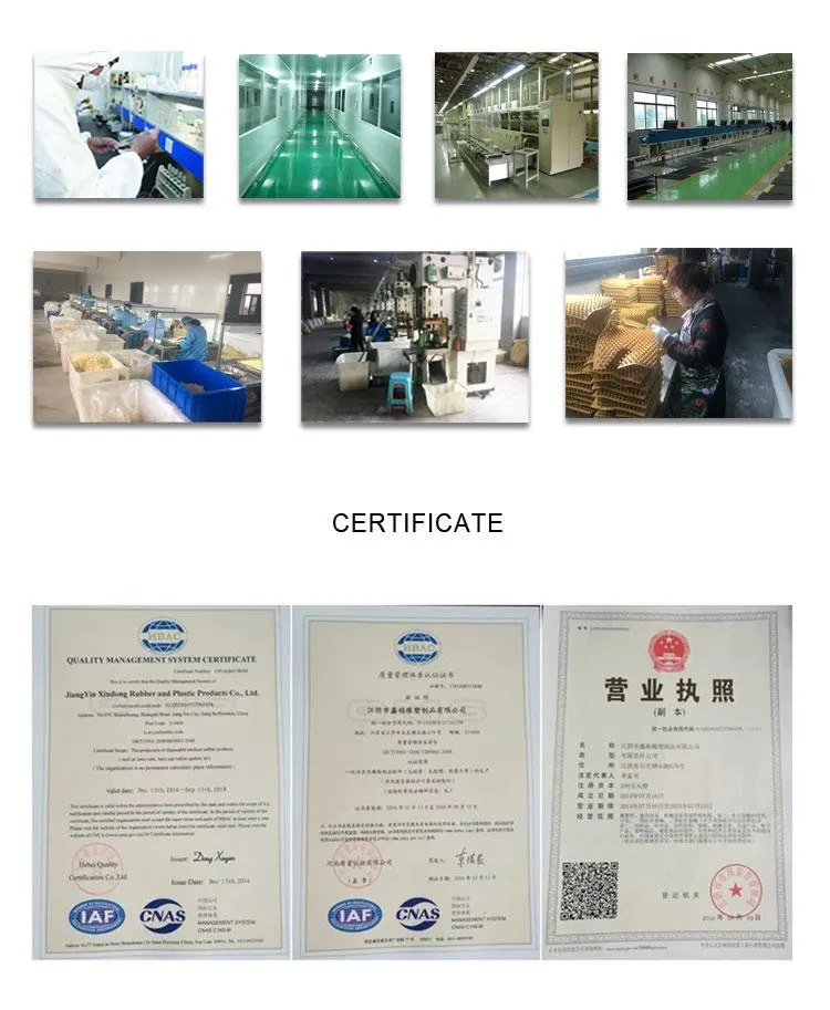 Latex Isoprene Rubber Pad Mat Natural Silicone as Injection Site for Additional Medication for Y Site Extra Injection Heparin Cap for IV Transfusion Set