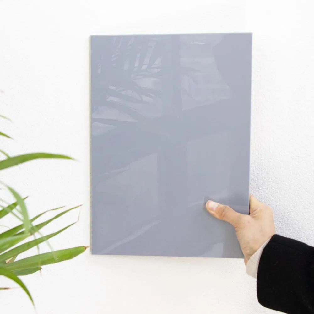 Matte Black Rigid PVC Plastic Sheet for Die Cutting UV Offset Printing