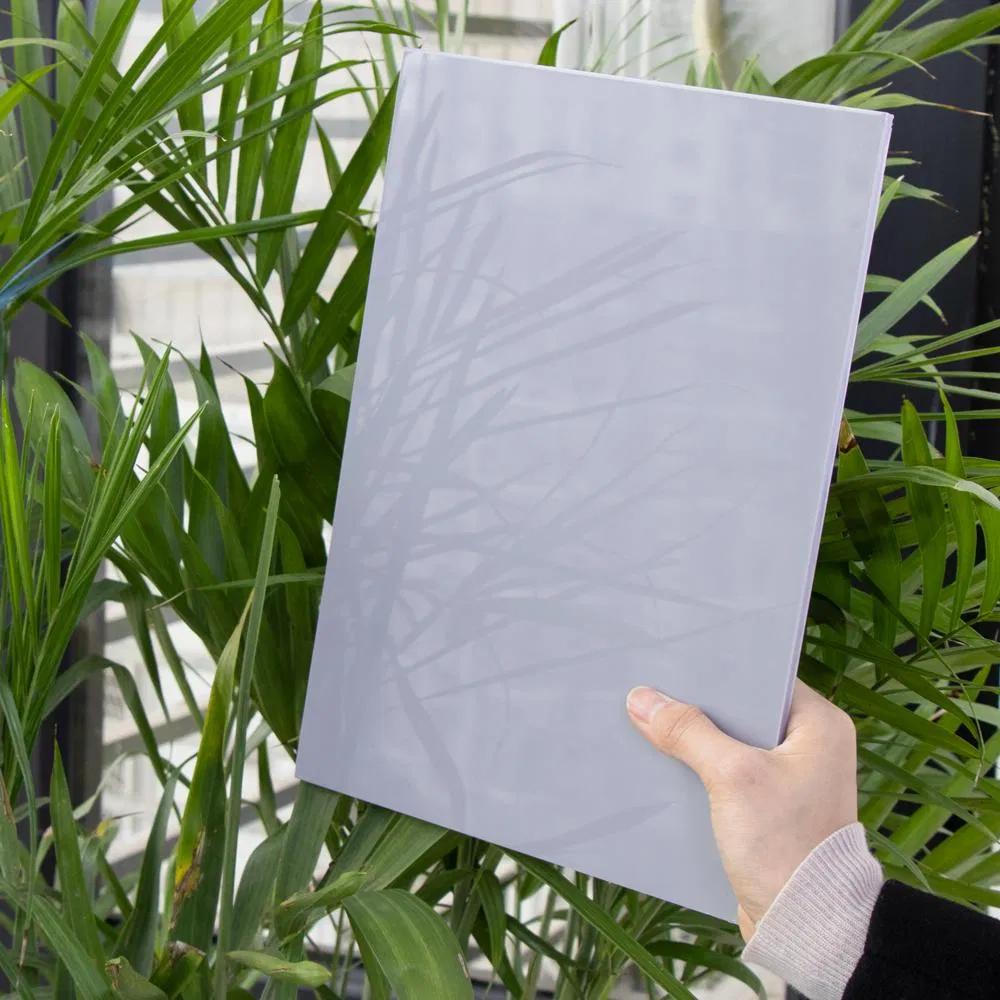 Matte Black Rigid PVC Plastic Sheet for Die Cutting UV Offset Printing