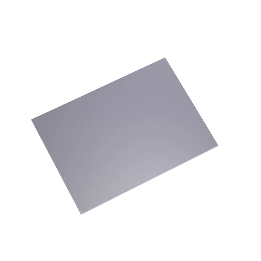 Matte Black Rigid PVC Plastic Sheet for Die Cutting UV Offset Printing