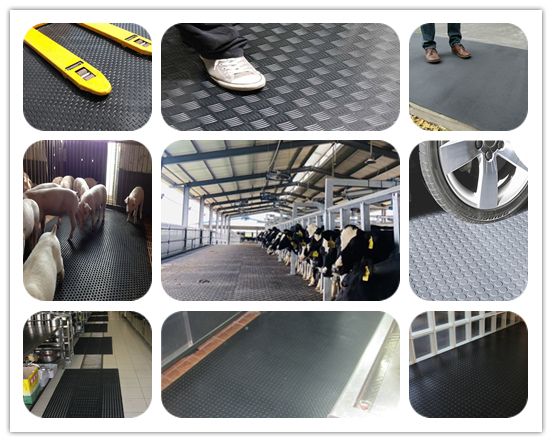 Natural Rubber Sheet SBR NBR 1mm Neoprene Cr EPDM FKM Sheeting Rubber