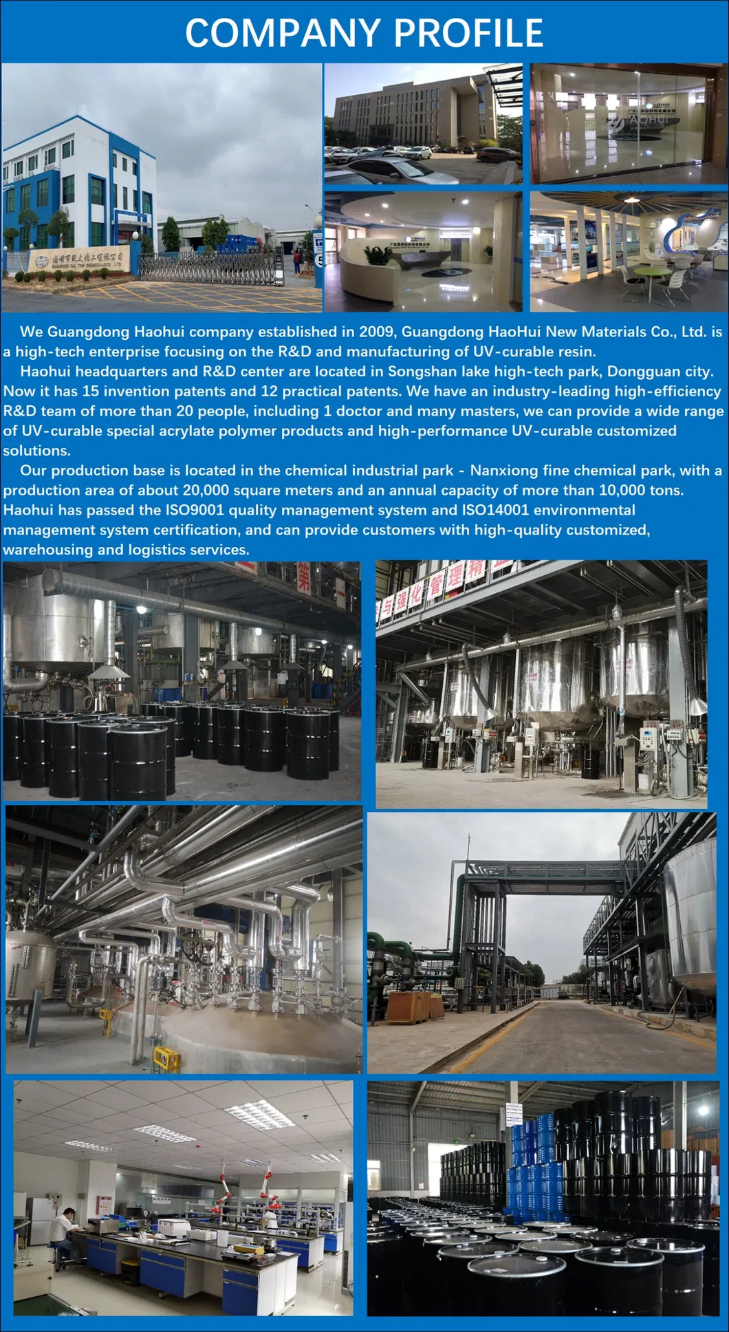 Oligomer Epoxy Acrylate UV Resin for Coating