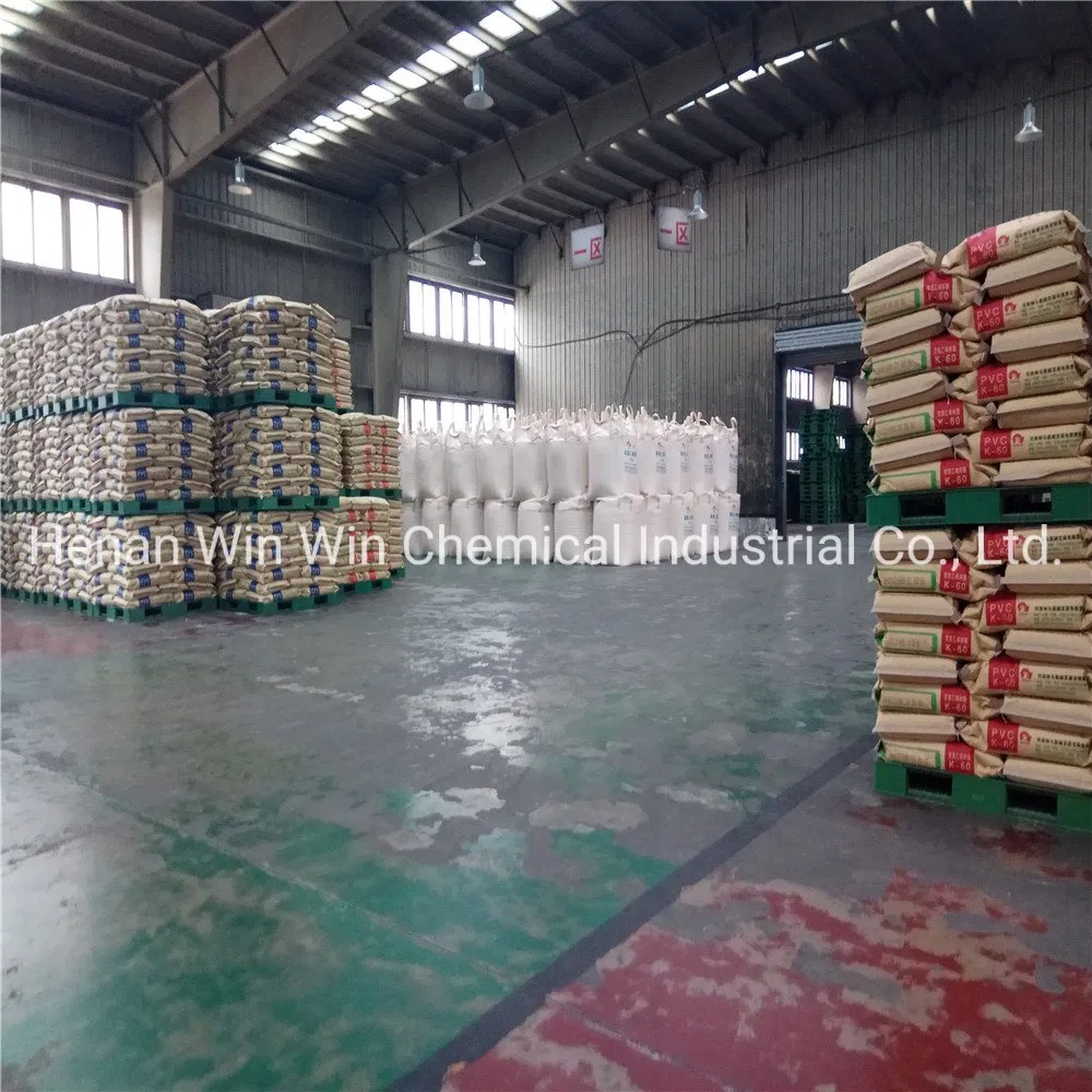 Plastic Raw Material Standard Sg5 PVC Resin K67 Grade
