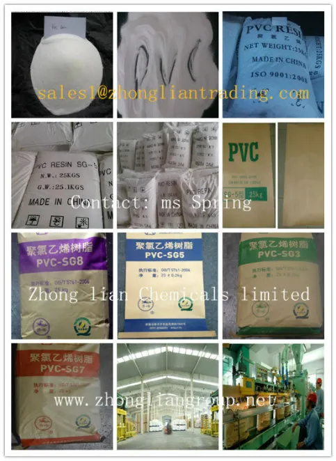 Polyvinyl Chloride Resin (PVC resin) K Value 66-68