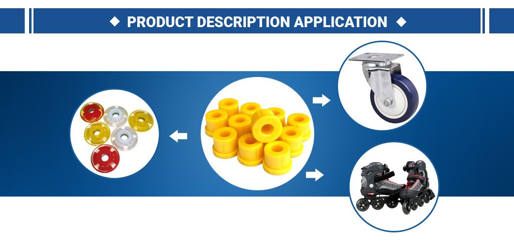 PU Skate Wheels Series Used for Making Polyurethane Elastomer Products