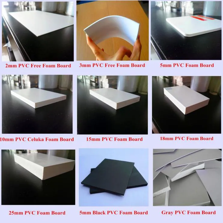 PVC Foam Board PVC Panel Sheet for Construction